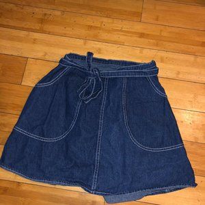 Denim Urban Outfitters Circle Skirt